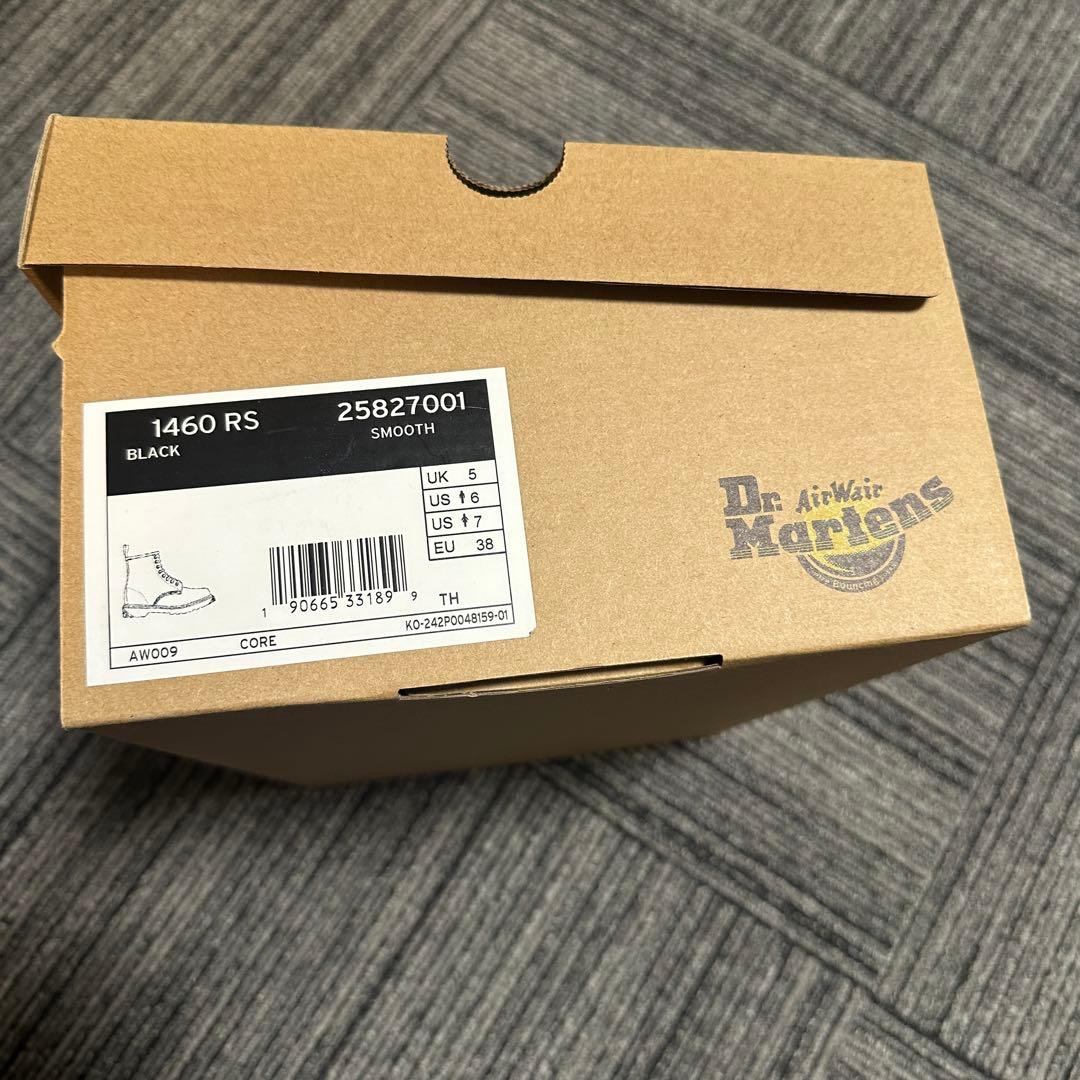 Dr.Martens ドクターマーチン 24cm 赤 黒 - メルカリ