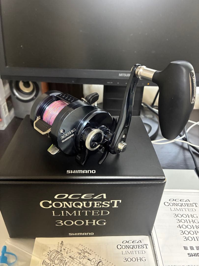 シマノ　19オシアコンクエスト リミテッド　300HG (PE1.5号付属） 19オシアコンクエストリミテッド300HG | イシグロ公式
