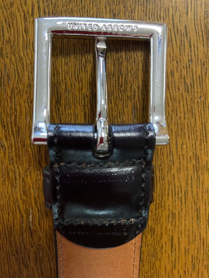 UNITED ARROWS ベルトホーウィンシェルコードバン黒24時間以内発送