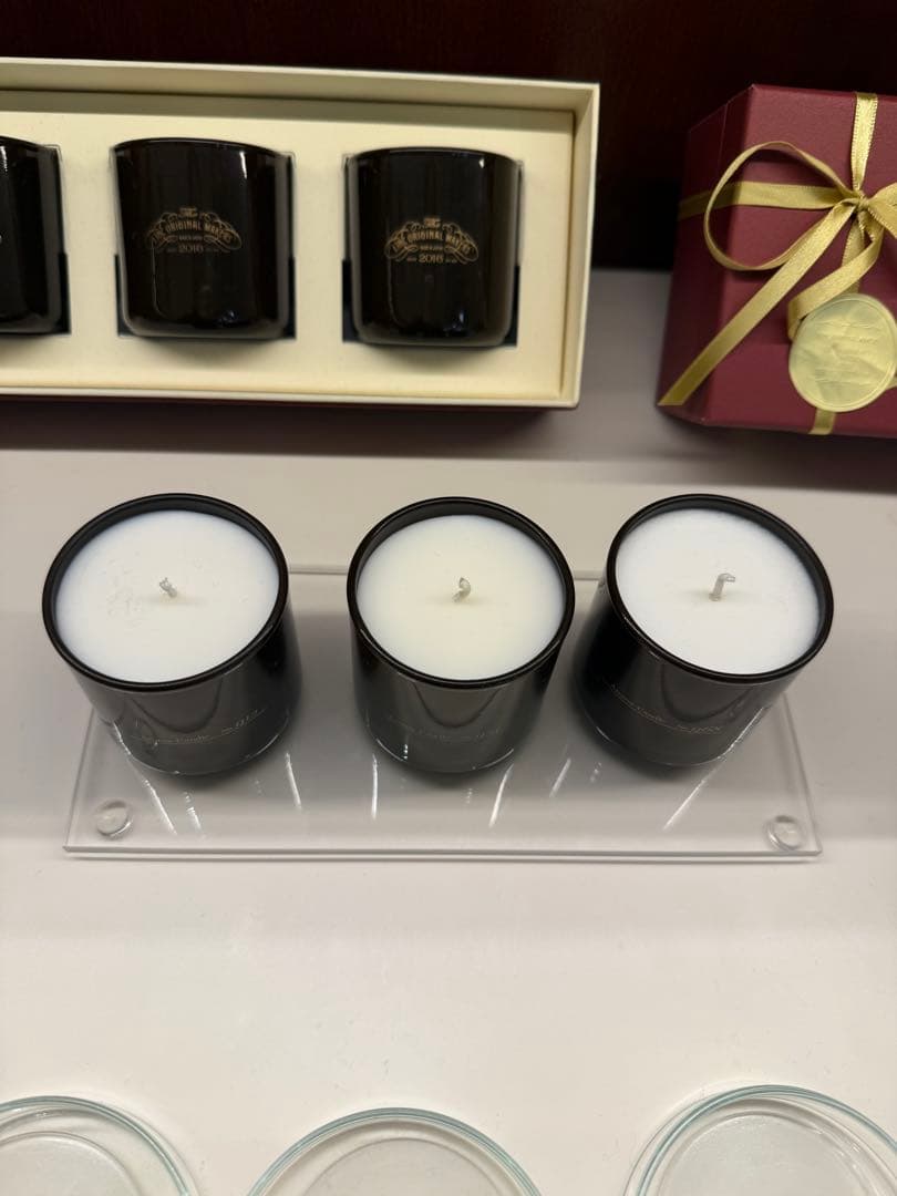 リンクオリジナルメーカーズ クリスマス限定アロマキャンドル 3個セット