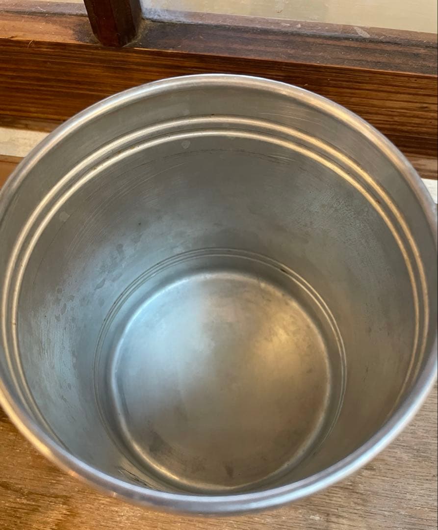 アンティーク フランス蚤の市 キャニスターセット アルミ缶 キッチン