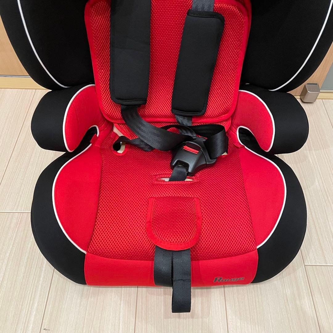 rouge日本育児ハイバックブースター ルージュ チャイルドシート - メルカリ