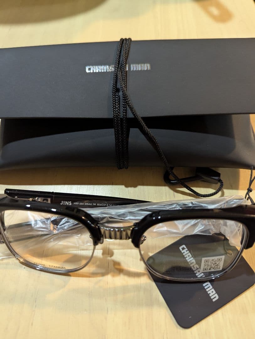 未使用】JINS x チェンソーマン コラボ デンジモデル 眼鏡 - メルカリ