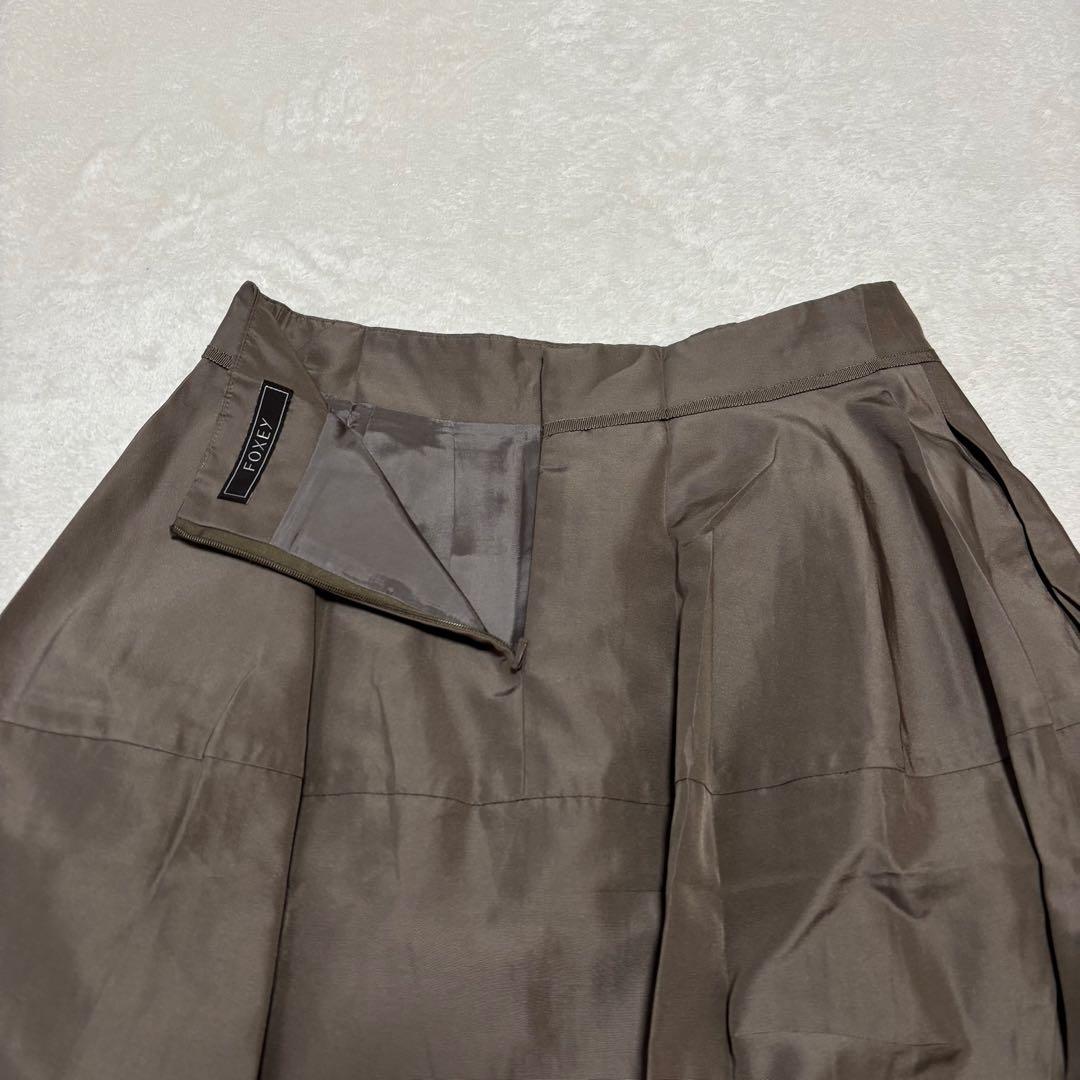 フォクシー バルーンスカート シルク レディマカロン L - メルカリ