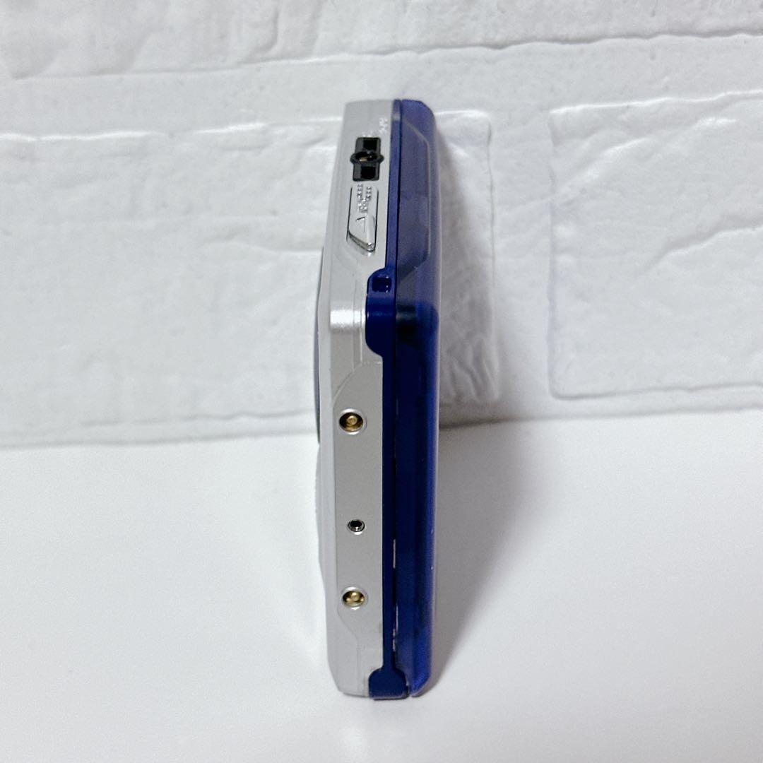 動作確認済 SHARP ポータブルMDプレイヤー MD-ST800-A ブルー