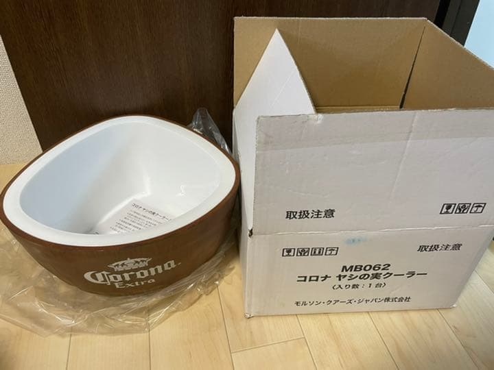 コロナビール　ヤシの実クーラー　（非売品、新品未使用） コロナ - ⭐︎コロナビール ヤシの実クーラー【新品・非売品】の通販