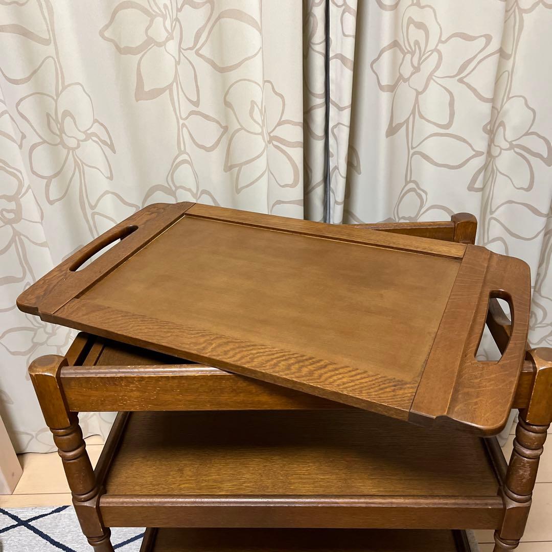カリモク家具 キッチンワゴン キャスター交換済 カリモク karimoku