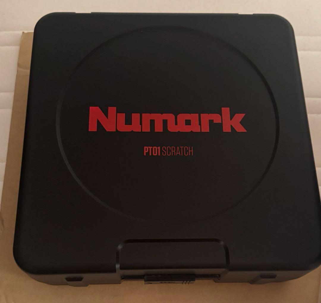 PT-01 Numark スクラッチ ハンディー ターンテーブル DJ レコード Numark スクラッチ・ターンテーブル PT01発売！スピーカー付でどこでも
