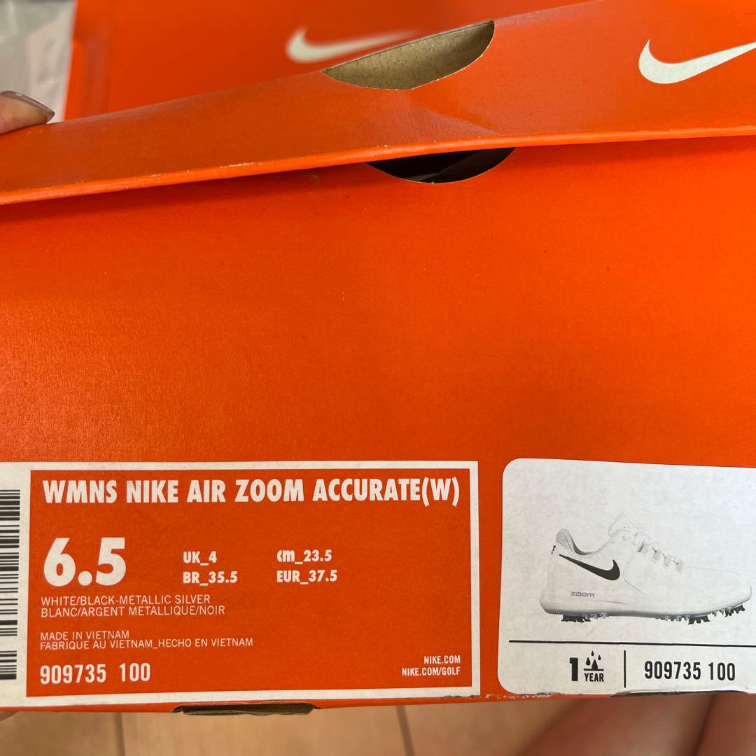 Nike ゴルフシューズ 909735-100 ホワイト　23.5cm 新品