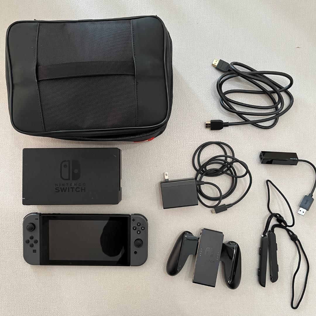 Nintendo Switch本体 付属品あり 箱無し Nintendo Switch 本体のみ 液晶 箱無し ニンテンドー スイッチ
