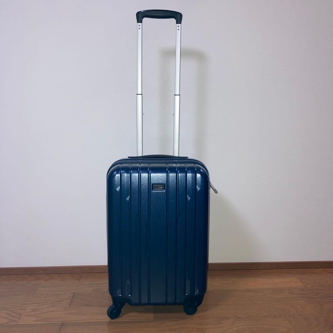 スーツケース 超軽量 エース 日本製 ネイビー 32L 機内持ち込み - メルカリ