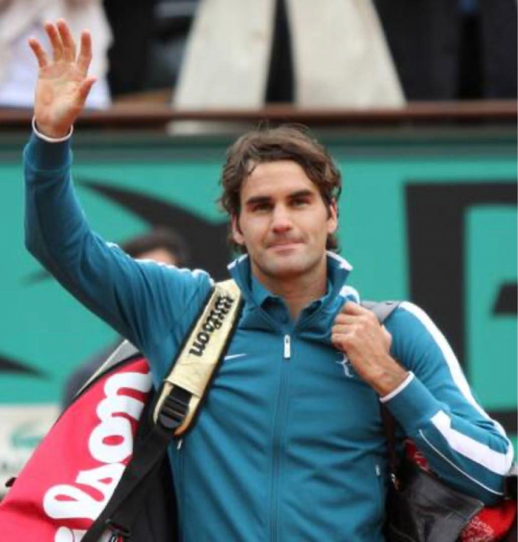 海外モデル 希少！】フェデラー ナイキ 2010年全仏 n98 RFジャケット