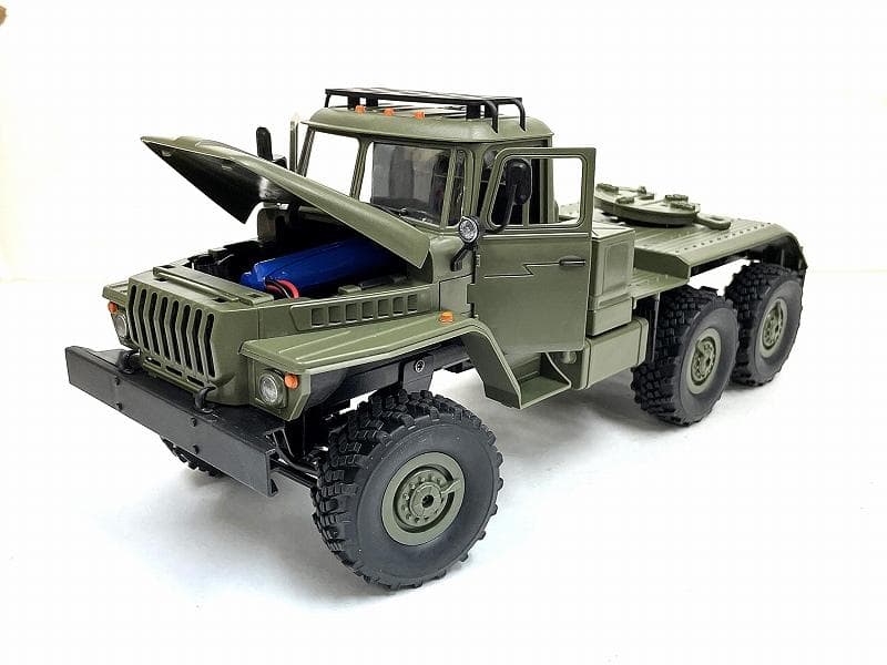 技術基準適合証明済 WPL B36-3 1/16 6WDミリタリー トレーラー - メルカリ