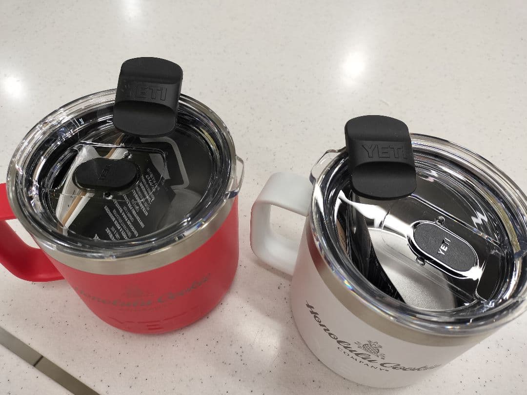 ☆新品未使用☆YETI×ホノルルクッキー マグカップ☆赤白セットで！限定