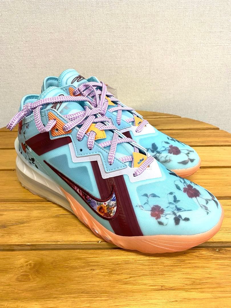 NIKE LEBRON XVIII LOW \"FLORAL\" 28cm 未使用品