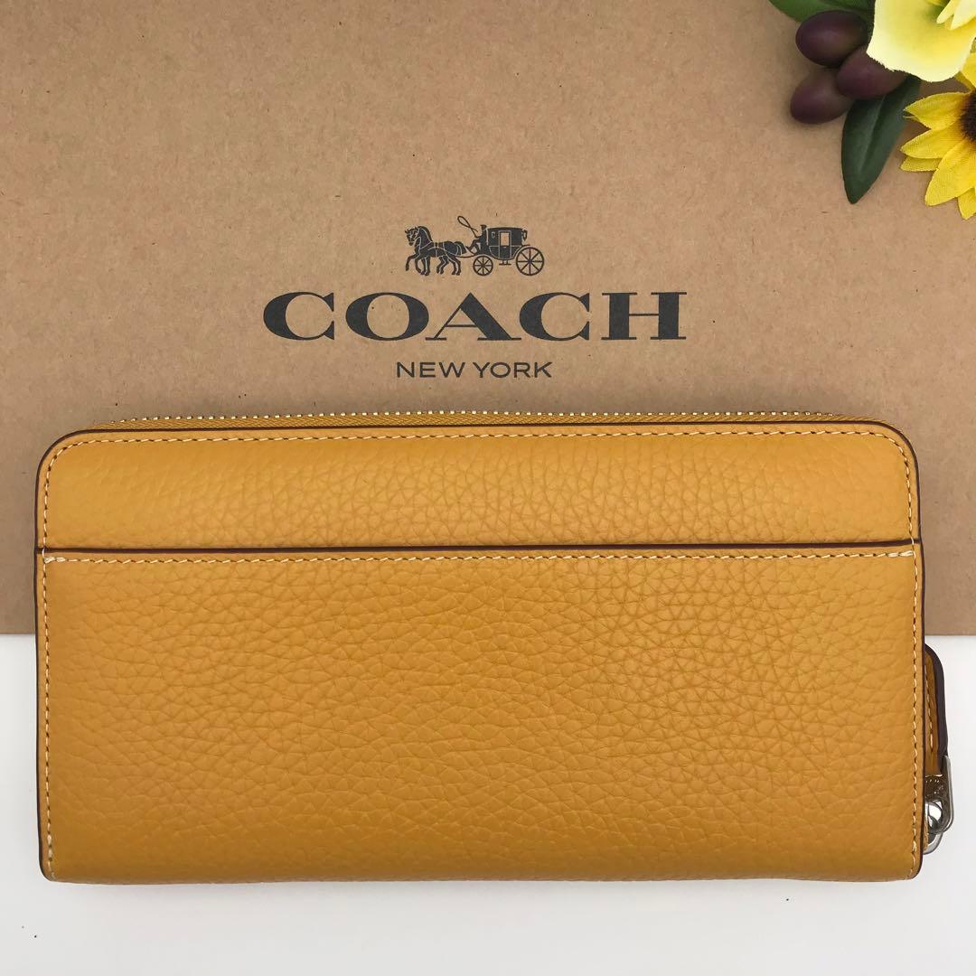 COACH 長財布 ☆大人気☆ アコーディオンジップウォレット グーフィー