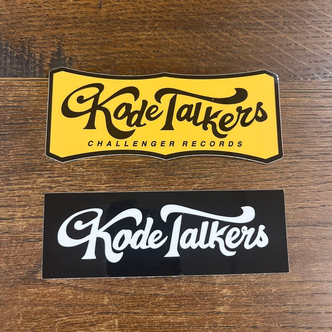 KODE TALKERS コードトーカーズ ステッカー 4枚セット - メルカリ