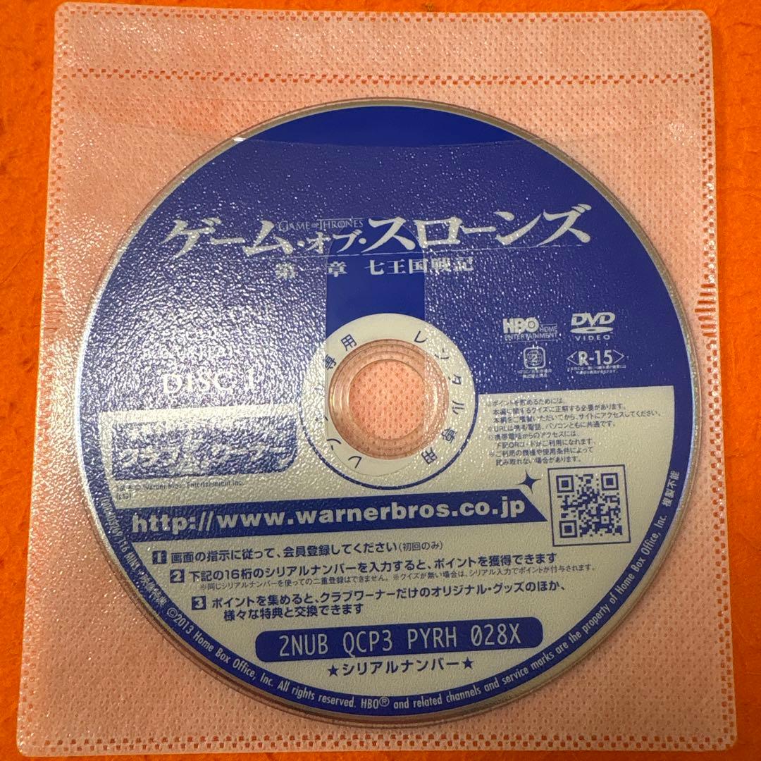 ゲーム・オブ・スローンズ （第1章 ～ 最終章）DVD 全40巻セット 全巻