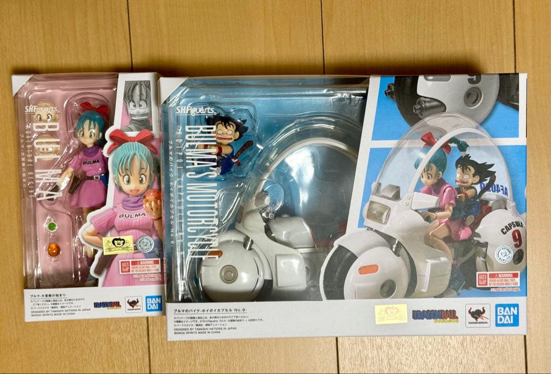 新品 S.H.Figuarts フィギュアーツ ブルマ・ブルマのバイクセット