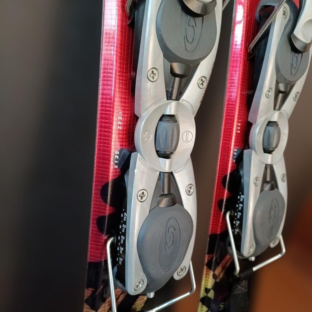 SBTEN スキー板 赤/黒 ドラゴンデザイン - メルカリ