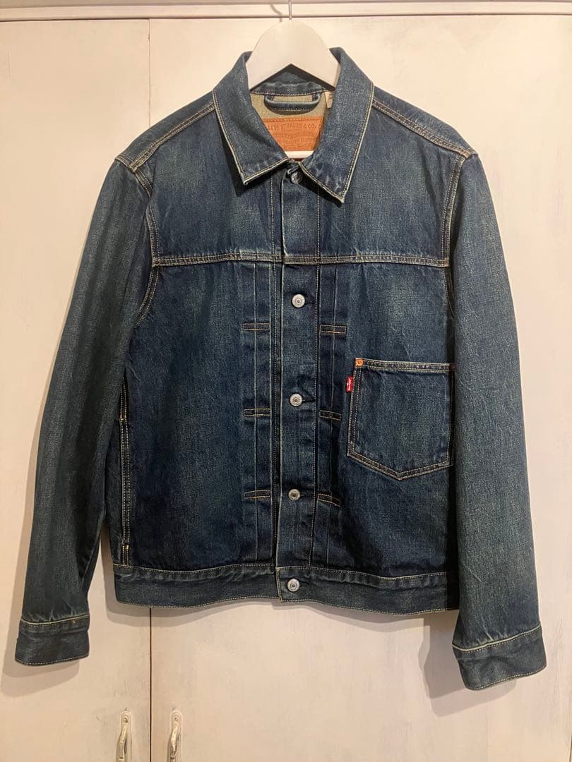Levis 30th EDIFICE別注 Type 1 ジャケット対戦 赤耳 Levi's