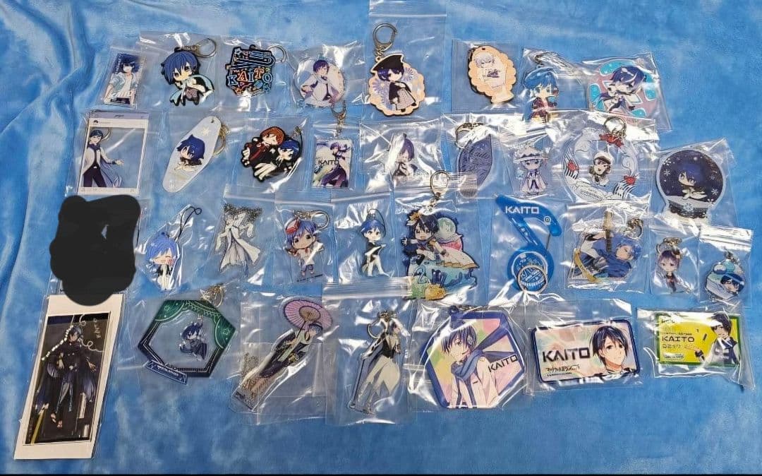 KAITO　カイト　大量セット　アクリルキーホルダー等　初音ミク 初音ミクシリーズ アクリルキーホルダー 初音ミク 16th Birthday KAITO