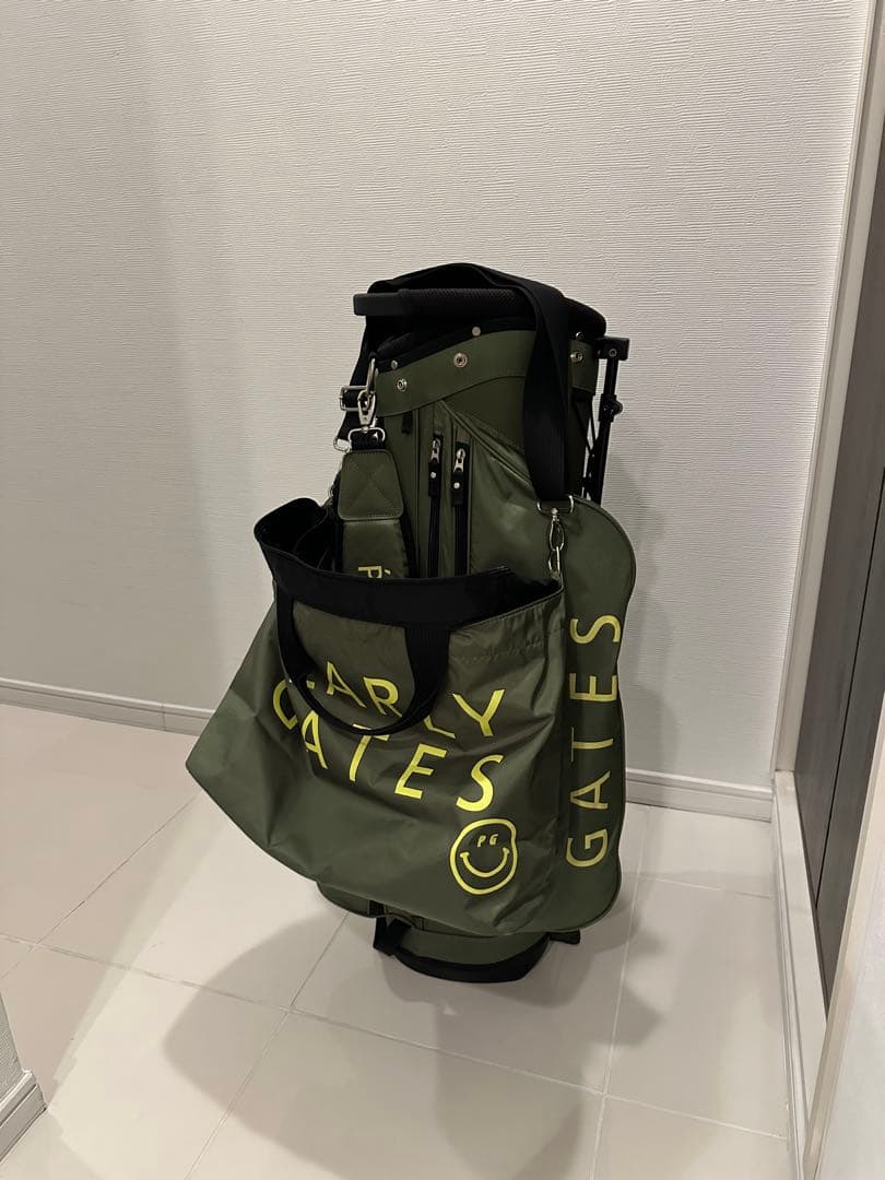 PEARLY GATES キャディバッグ ＋ゴルフバックセット PEARLY GATES（パーリーゲイツ） ゴルフ 「PEARLY GATES」ワッペン