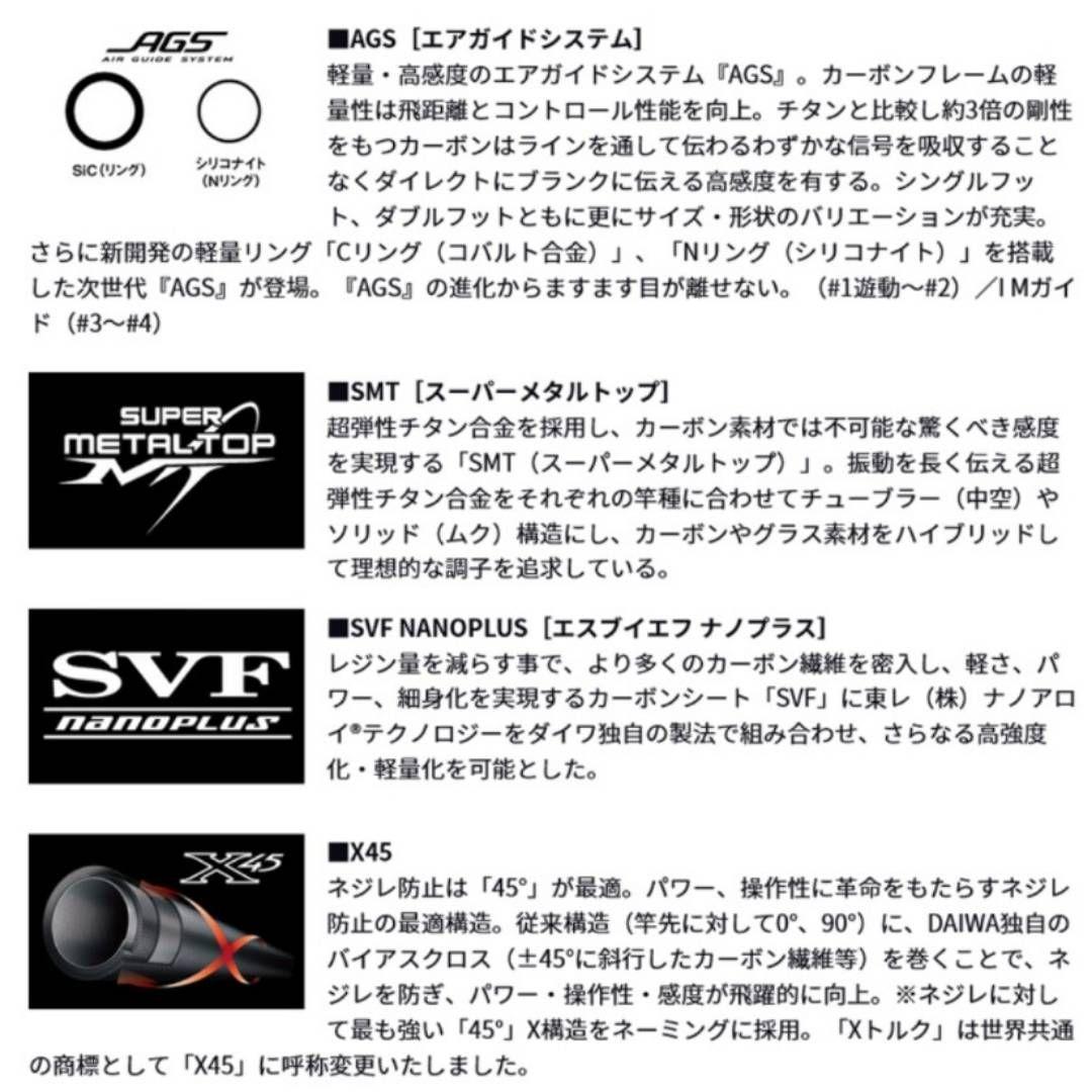 ダイワ：20’ 銀狼王牙 AGS/1-53・R
