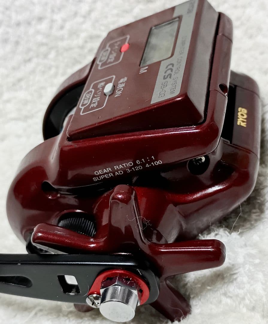 激レアリョービアラート海波 棚XS300 デジタルカウンター付両軸リール