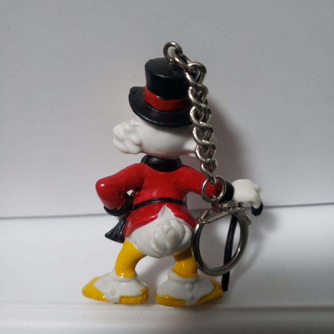 スクルージ マクダック フィギュア キーホルダー 人形 レトロ レア