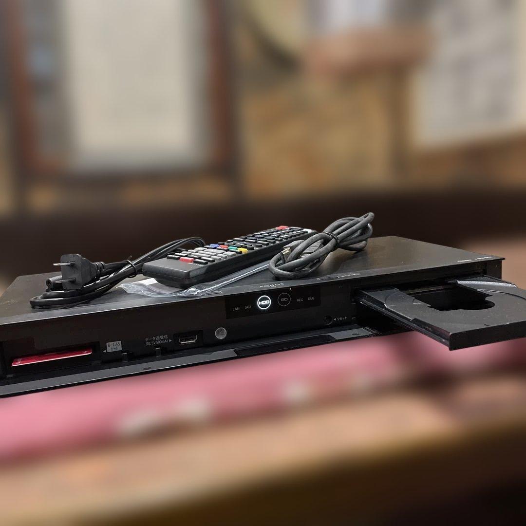 SHARP BD-NS500 12倍録 500GB 新リモ等付フル装備　完動品！