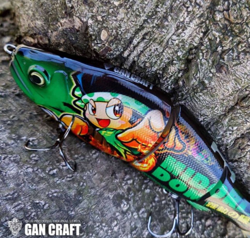 ガンクラフトルアー ラチェット 184 緑ドン-復活の緑-MODEL 限定