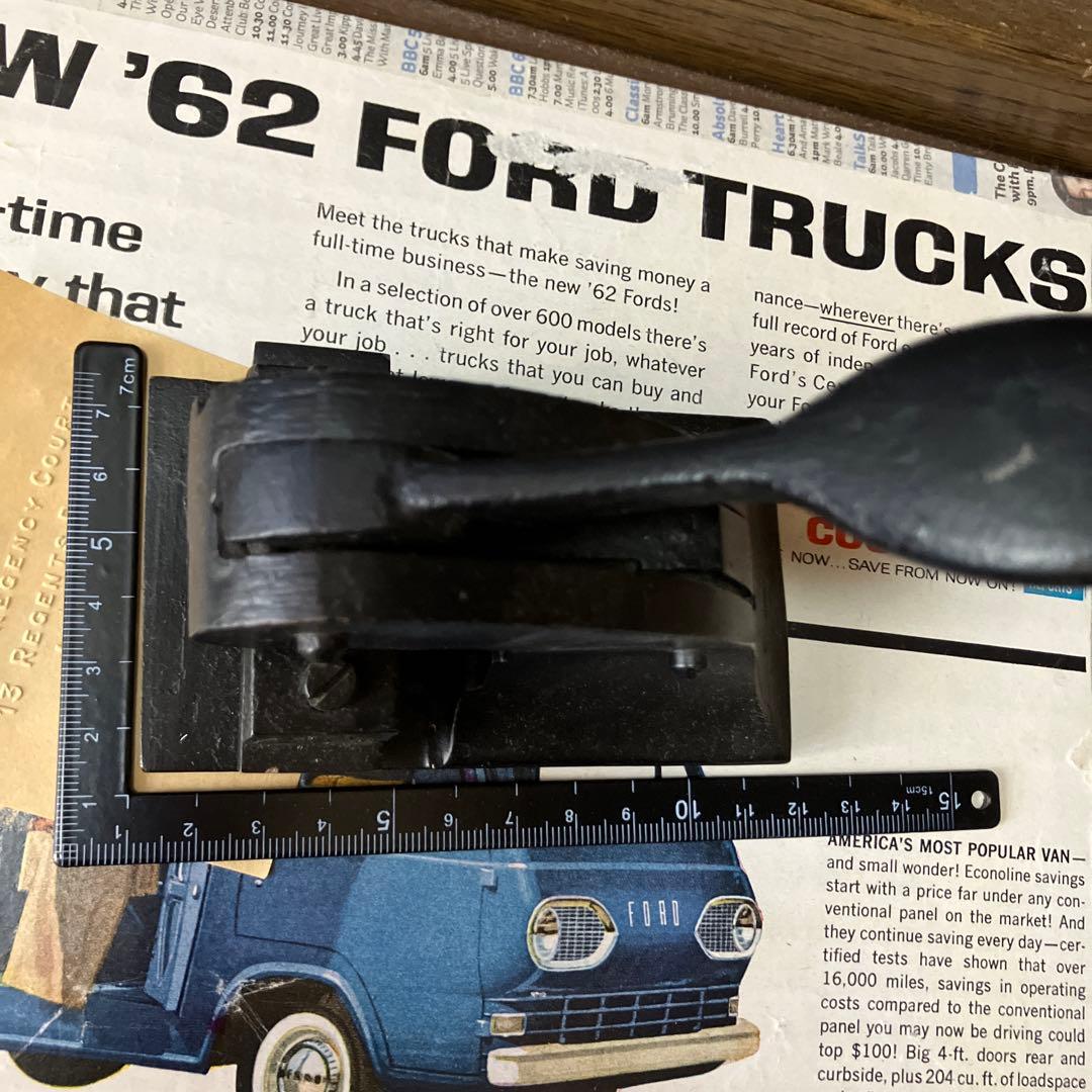 輸入品 ビンテージ エンボッサー 横3列文字 カンパニーエンボッサー