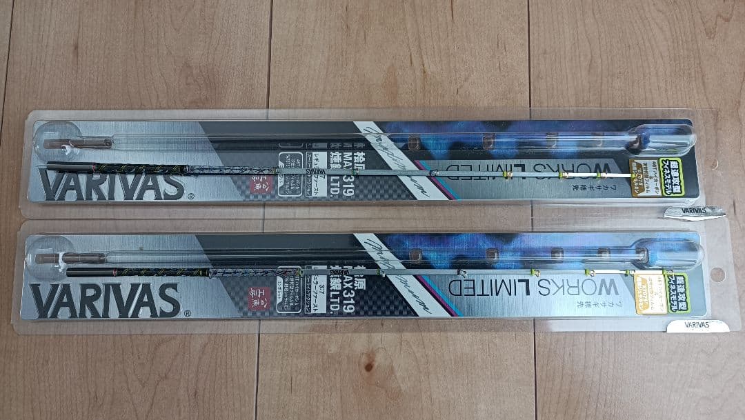 バリバス　桧原MAX319　公魚工房　ワカサギ VARIVAS（バリバス） 公魚工房 ワカサギ穂先 桧原MAX319 燻紫銀