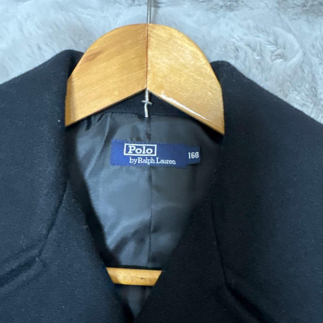 Polo by Ralph Lauren ブラック ピーコート 160 オンライン