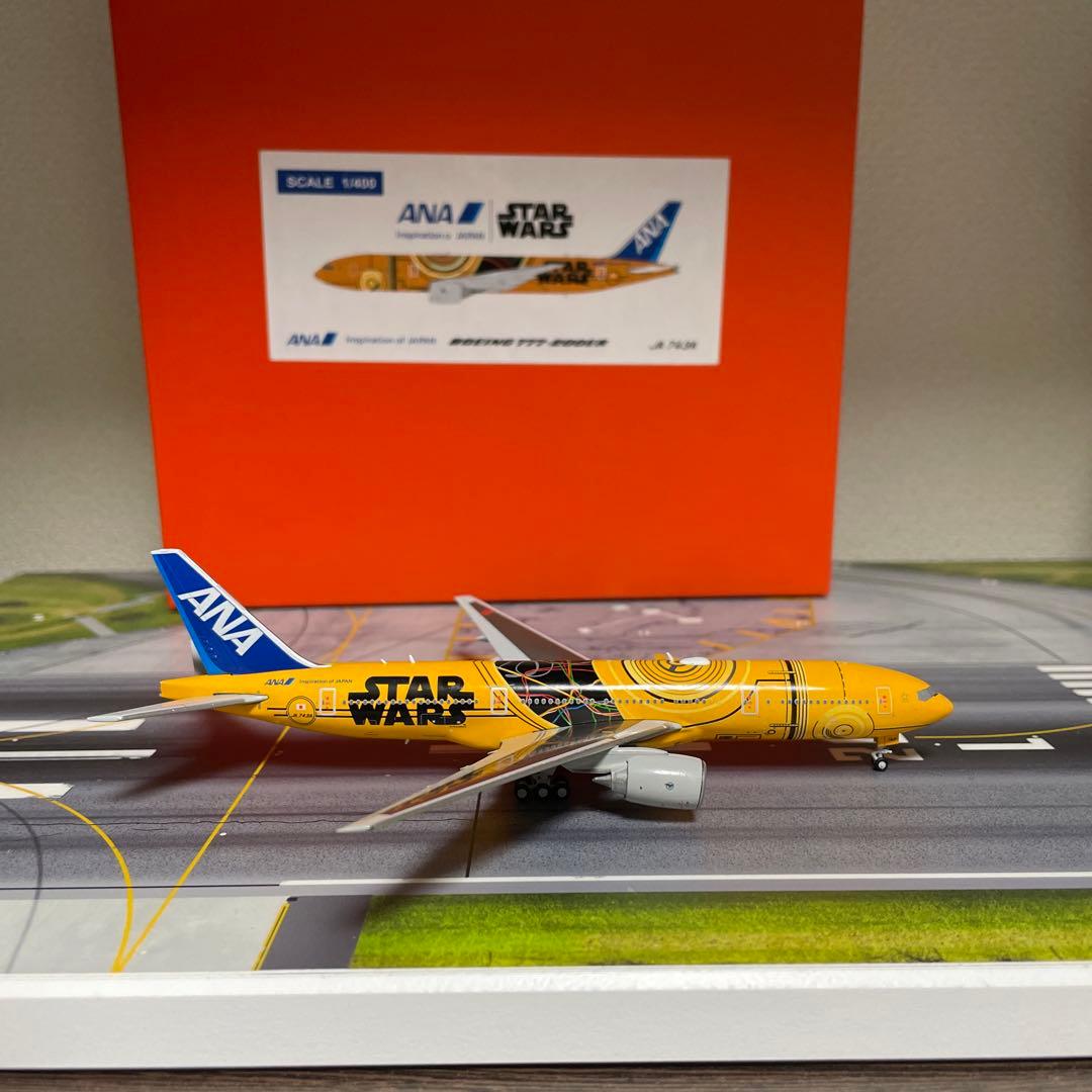 ANA 1/400 jc-wing 777 200 スターウォーズ c-3po 1：400 ANA B777-200