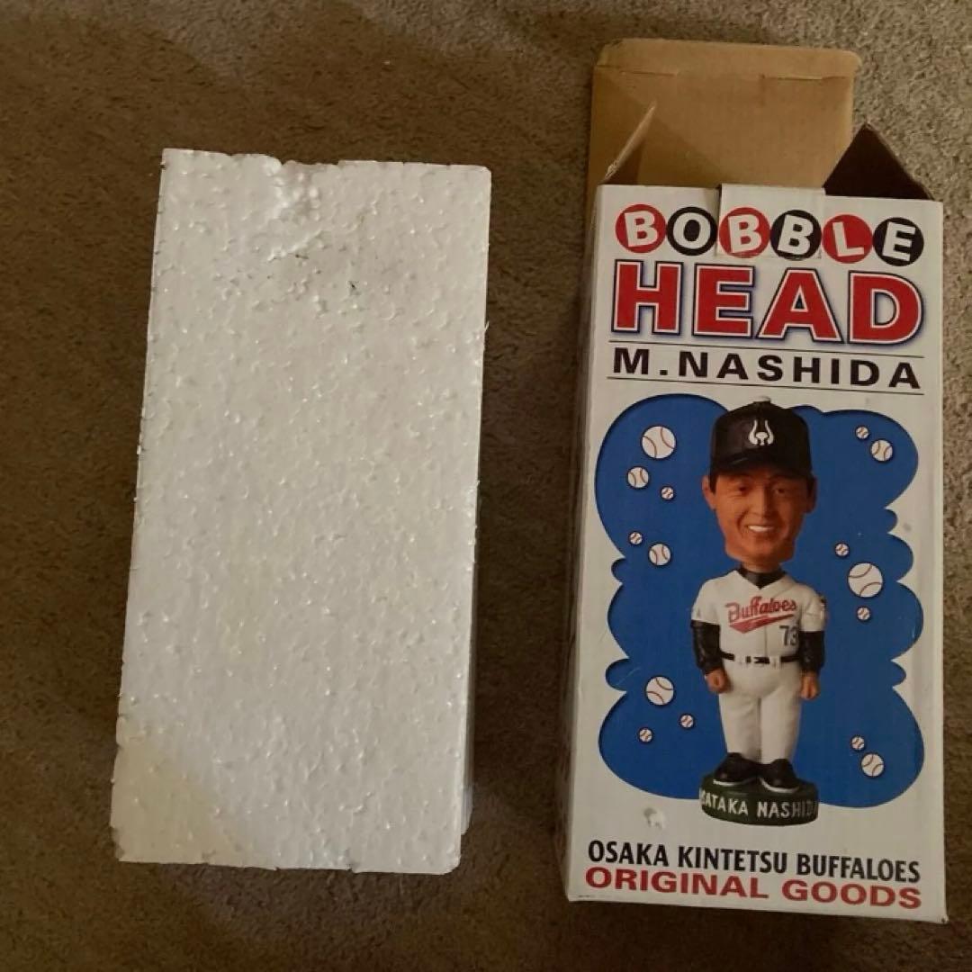 近鉄バファローズ ボブルヘッド 梨田監督 73 首振りフィギュア - メルカリ