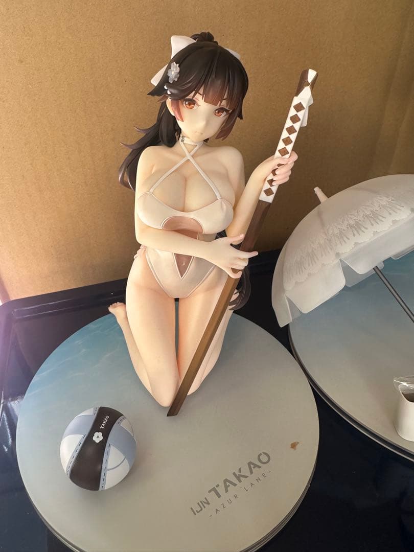 アルター　アズールレーン　愛宕・高雄　水着フィギュア　難あり