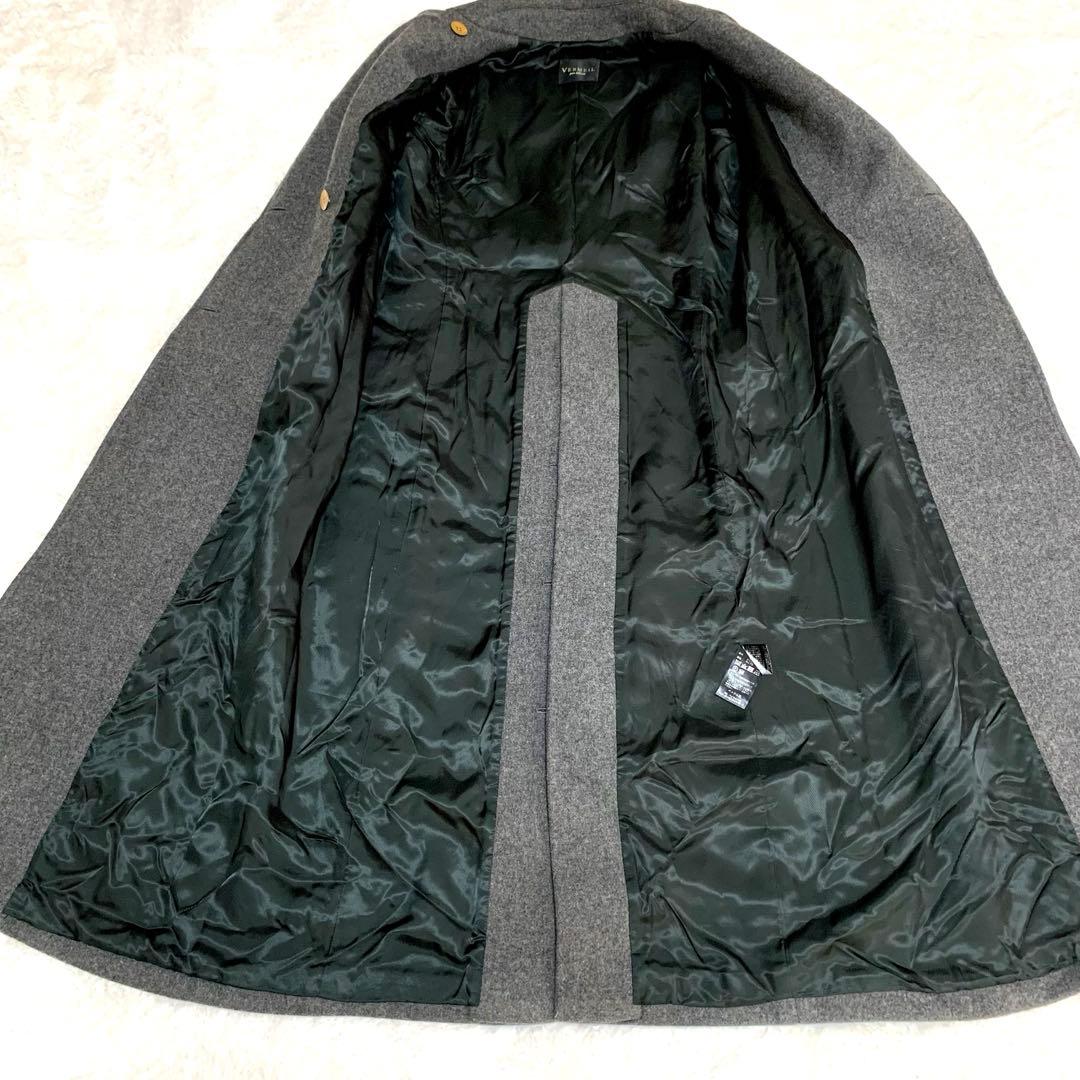 VERMEIL par iena メルトンミリタリー ロングコート 金ボタン - メルカリ