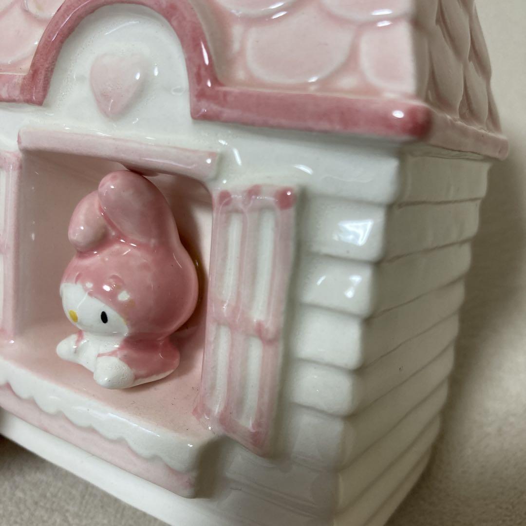 希少 マイメロディ 陶器 置物 貯金箱 昭和レトロ マイメロ サンリオ