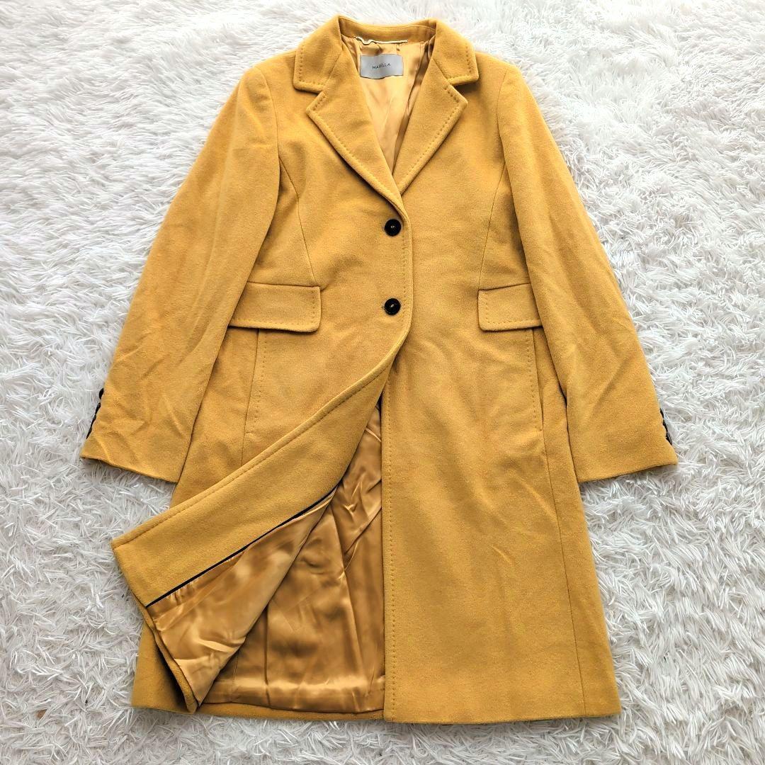 現行タグ 高級 マレーラ マックスマーラ カシミヤブレンドチェスターコート 40 Max Mara - 極美品 マックスマーラ Max Mara コート 白タグ cucito a