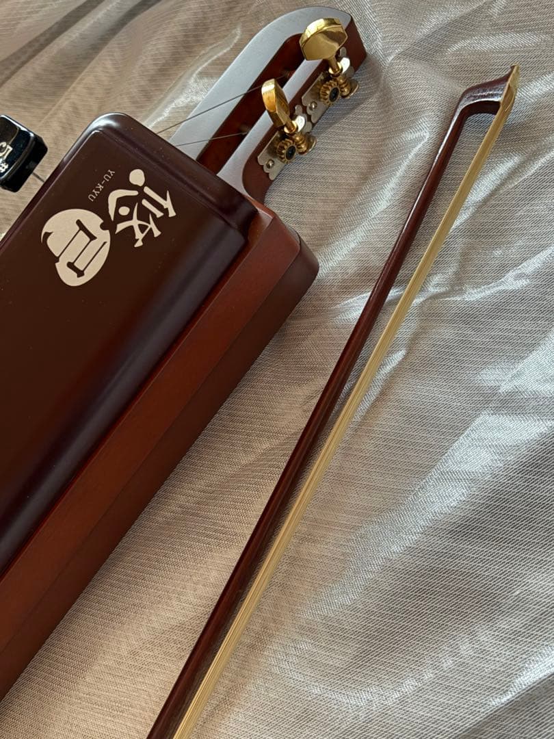 悠弓】弓弾き大正琴 SUZUKI YTS-01 ハードケース 配送専用箱付悠弓】