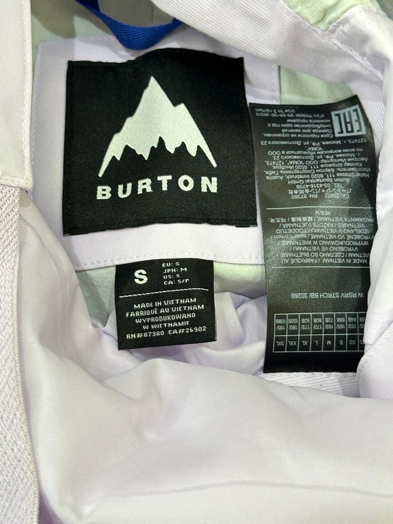 BURTON RVRS strch BiB Women S Size