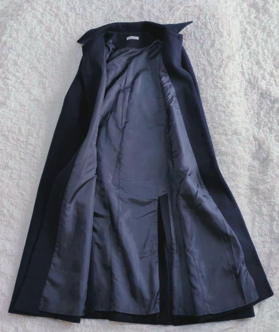 regleam リグリーム コート ケープ ポンチョ 金子麻貴 ロング ネイビー