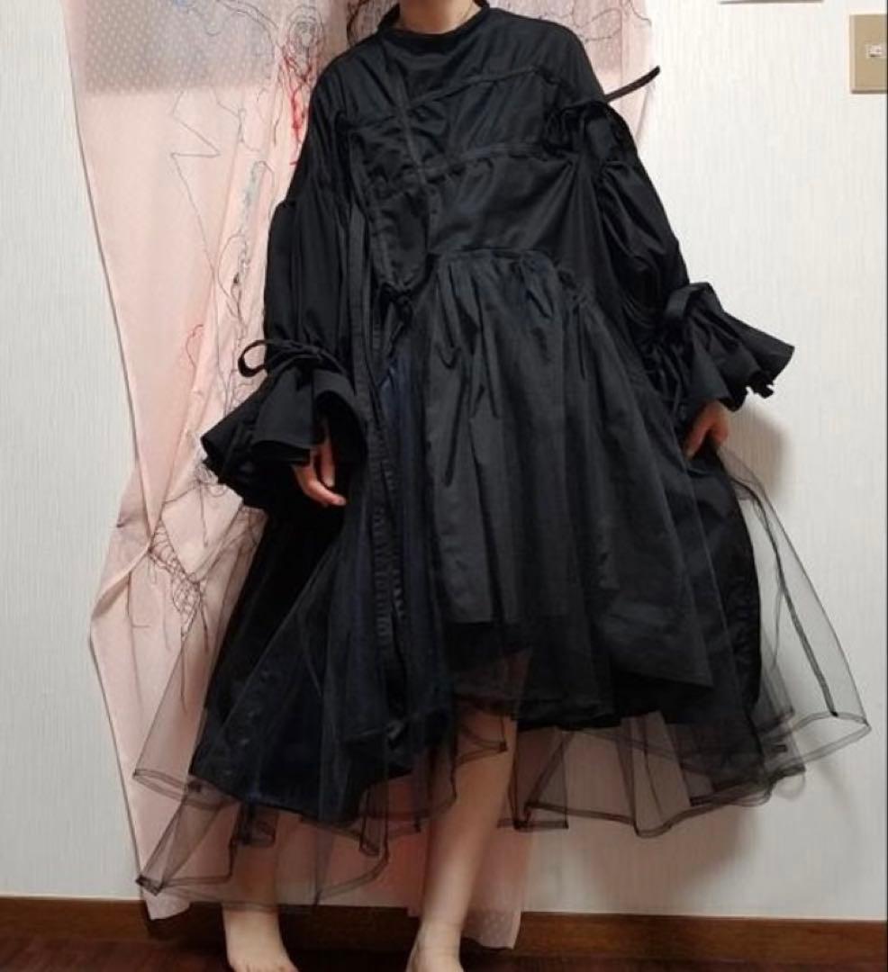 ramarama ドレス ramarama｜真っ赤なチュールとオーガンジーのドレス｜キッズレンタル