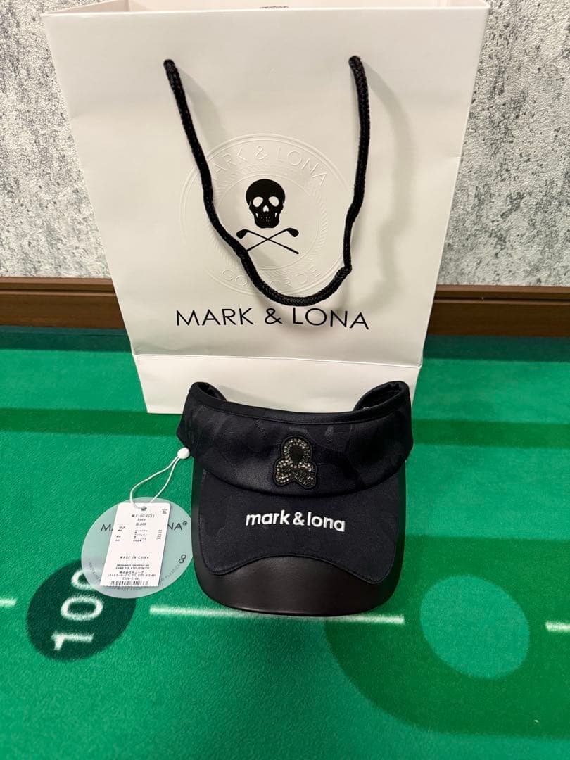 mark & lona バイザー 黒 スカルロゴ付き mark & lona バイザー 黒 スカルロゴ付き 楽天市場】マークアンドロナ