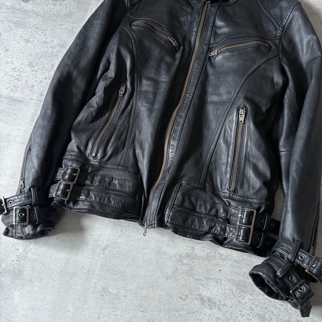 00s archive JACK ROSE leather jacket y2k 00s archive jackrose