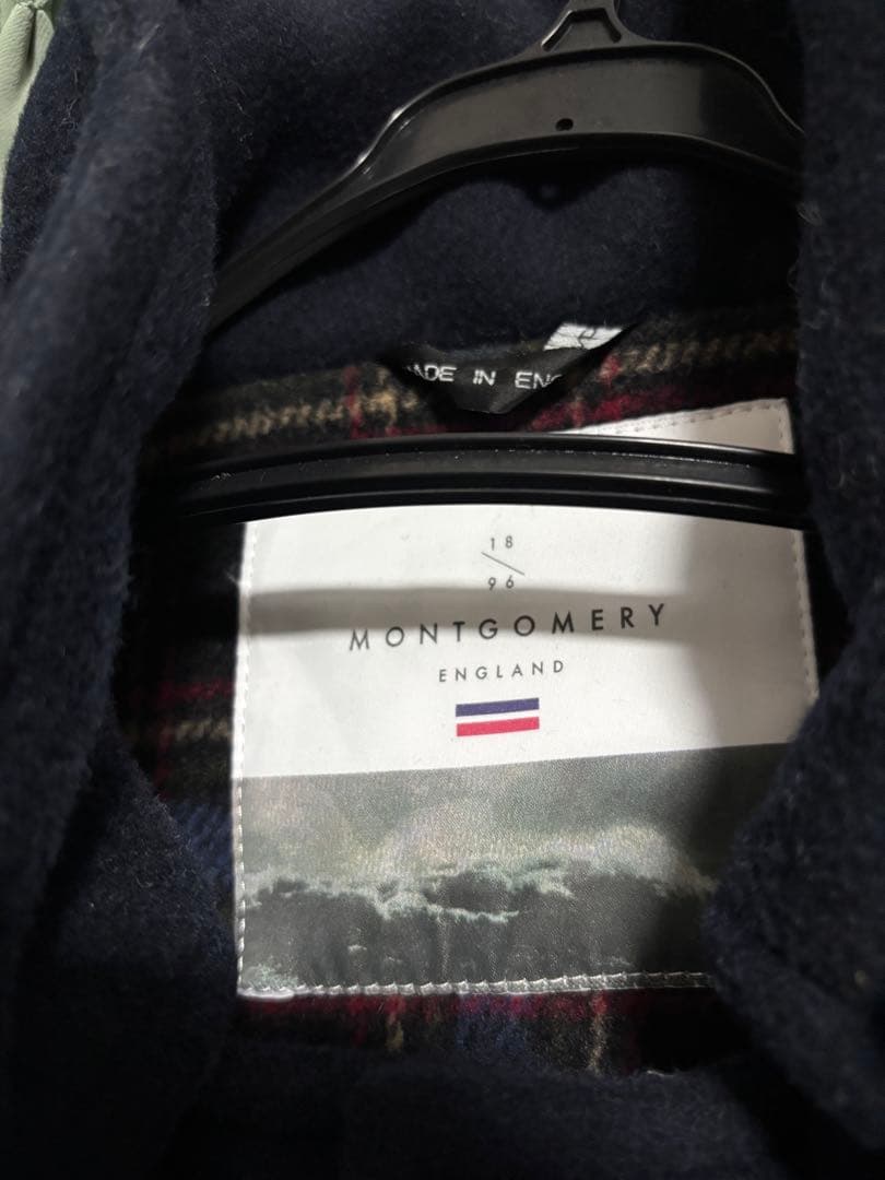 最終値下げ】MONTGOMERY ネイビー ダッフルコート イングランド製