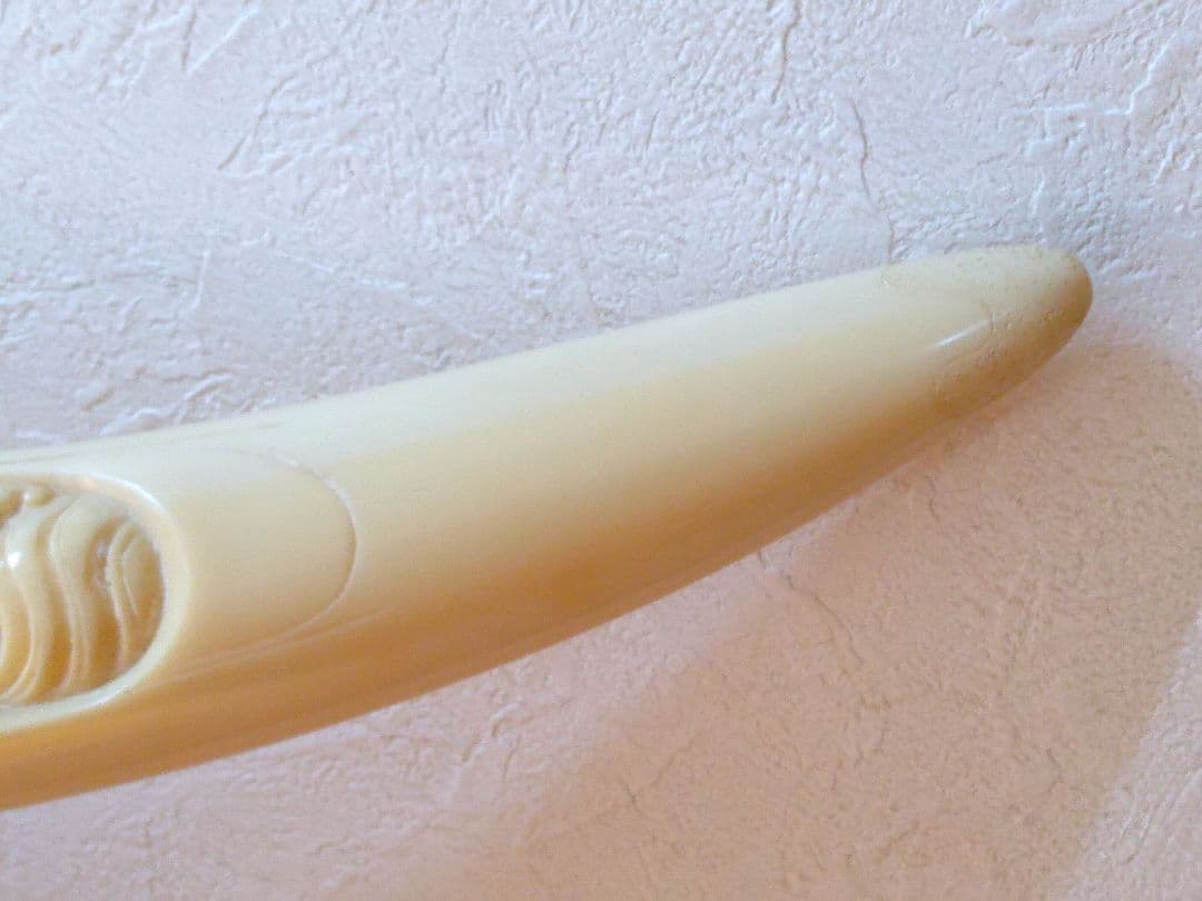 象牙風 一本物 置物 オブジェ 七福神 骨董品 彫り物 インテリア 骨董