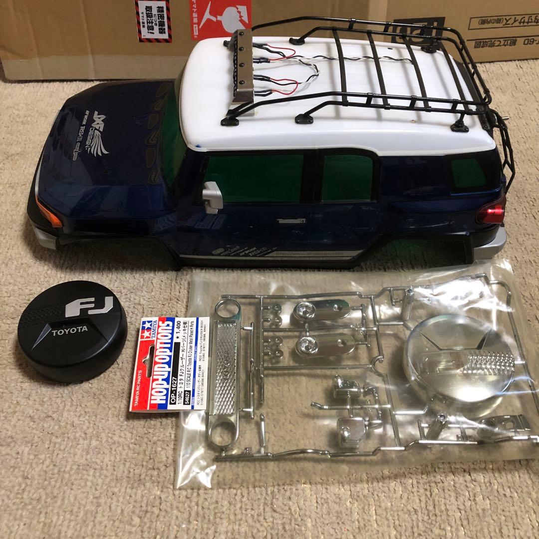 タミヤ ラジコン CC-01 FJクルーザーカスタム ボディのみの出品になり